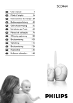 Philips SCD464 Baby Monitor User Manual