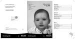Philips SC769 Baby Monitor User Manual