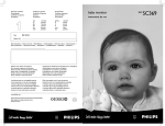 Philips SC369 Baby Monitor User Manual