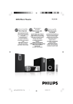 Philips MCD139B Stereo System User Manual