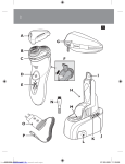 Philips HQ8260CC Electric Shaver User Manual