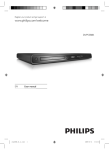 Philips DVP5388K DVD Player User Manual