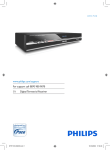 Philips DTR7510/05 Stereo Receiver User Manual