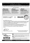 Philips CRT TV Handheld TV User Manual