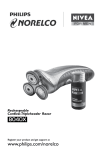 Philips 8040X Electric Shaver User Manual
