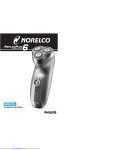 Philips 6863XL Electric Shaver User Manual