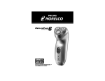 Philips 6853XL Electric Shaver User Manual