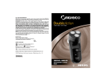 Philips 3801XL Electric Shaver User Manual