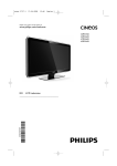 Philips 32PFL5604D Flat Panel Television User Manual