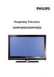 Philips 32HF9385D Flat Panel Television User Manual