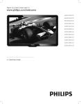 Philips 26HFL3381D/10 Flat Panel Television User Manual
