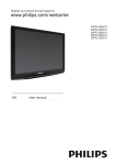 Philips 22PFL5403 Flat Panel Television User Manual
