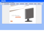 Philips 220WS8 Computer Monitor User Manual