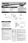 Philips 17PF9946/37 Flat Panel Television User Manual