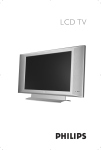 Philips 15PF4110/58 Flat Panel Television User Manual