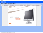 Philips 150DM Computer Monitor User Manual