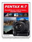 Pentax K-7 Digital Camera User Manual