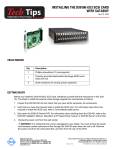 Pelco DX8100-ISCI Computer Hardware User Manual