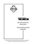 Peerless Industries DS-VW660 TV Mount User Manual