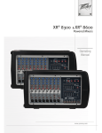 Peavey MMA 875T Music Mixer User Manual