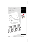 Paxar 9474 Printer User Manual