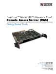 Patton electronic 3125 Server User Manual