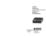 Patton electronic 1180 Network Card User Manual