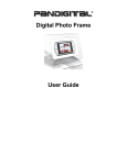Pandigital PAN1802A Digital Photo Frame User Manual