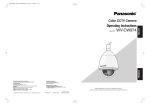 Panasonic WV-CW974 Security Camera User Manual