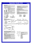 Panasonic SC-NE3 Speaker System User Manual