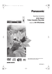 Panasonic NV-VP33 Series DVD Player User Manual