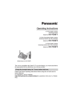 Panasonic KX-TG5671 Answering Machine User Manual