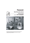 Panasonic KX-HCM280A Security Camera User Manual