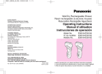 Panasonic ES8162 Electric Shaver User Manual