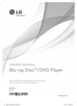 Panasonic BD611 Blu-ray Player User Manual