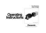 Panasonic AJ-D400 Digital Camera User Manual