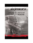 Orion Car Audio 7005 Stereo Amplifier User Manual