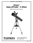 Orion 9883 Telescope User Manual