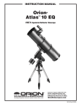 Orion 9874 Telescope User Manual