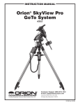 Orion 7817 Telescope User Manual