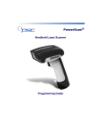 Oregon Handheld Laser Scanner Scanner User Manual