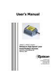 Opticon LPN5627 Scanner User Manual