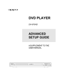 OPPO Digital DV-970HD DVD Player User Manual