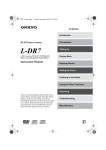 Onkyo L-DR7 DVD Player User Manual