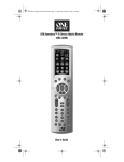 One for All URC-6690 Universal Remote User Manual