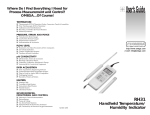 Omega M3185/1098 Weather Radio User Manual