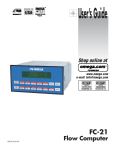 Omega FC-21 Automobile Parts User Manual
