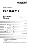 Olympus C-300 ZOOM Digital Camera User Manual