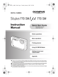 Olympus 770 SW Digital Camera User Manual