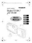 Olympus 725 SW Digital Camera User Manual